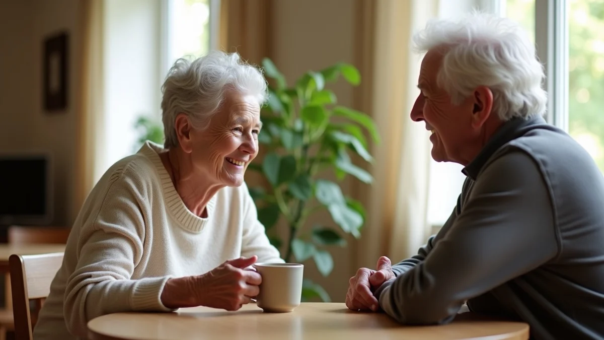 Dating Sites for Widows and Widowers Seeking Friendship First - editorial photograph