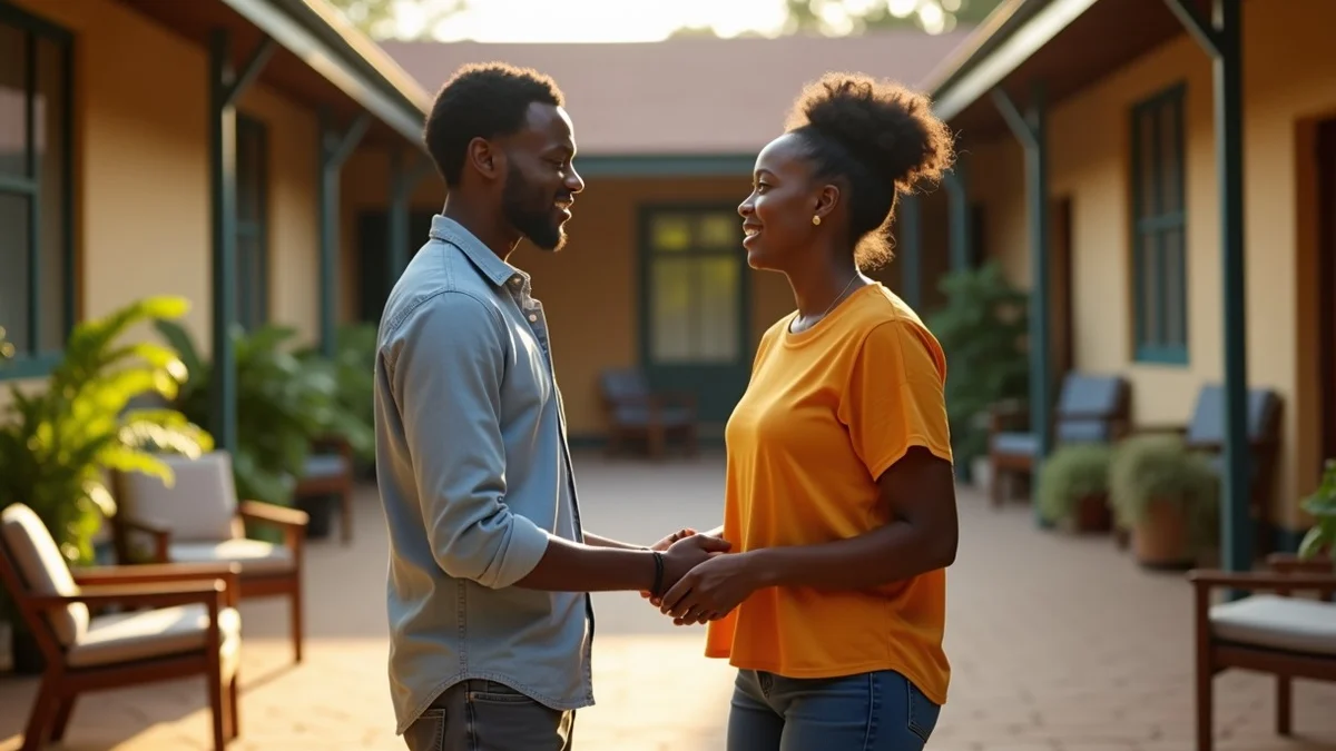 Meeting Black Singles in Laredo, Texas - editorial photograph