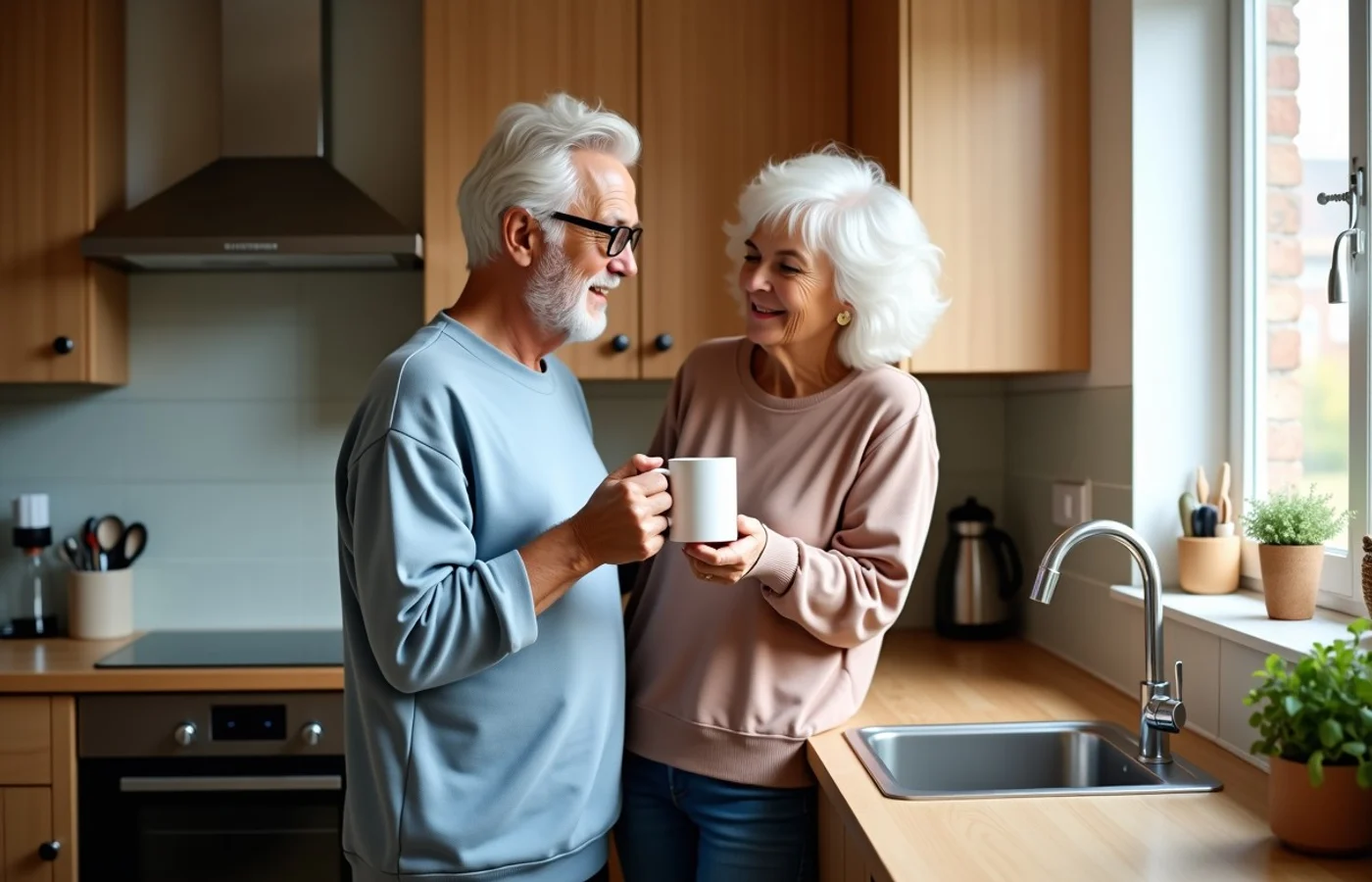 Later in Life, a Lasting Partnership May Have a Different Shape - supporting editorial photograph