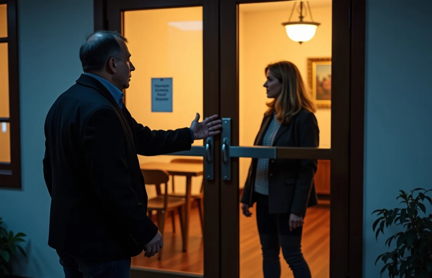When a promising conversation reaches a paywall - supporting editorial photograph