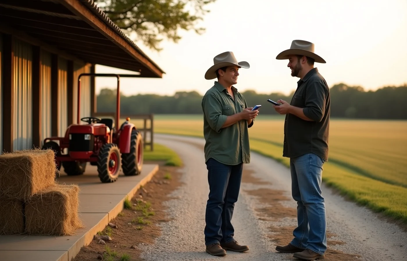 Fort Worth offers several gateways into agricultural communities - supporting editorial photograph