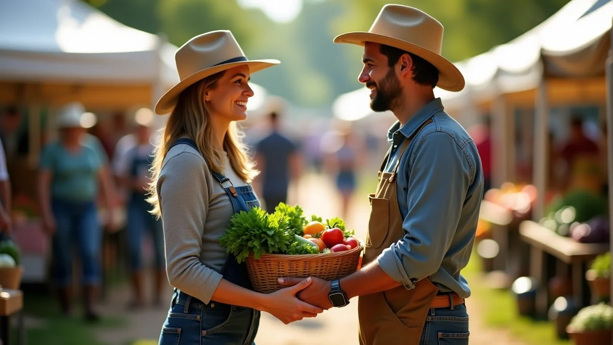 Meeting Farmers for Dating in Montgomery, Alabama - editorial photograph