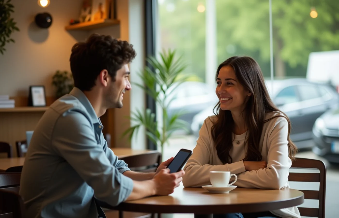 When Spanish, English, or both shape the connection - supporting editorial photograph