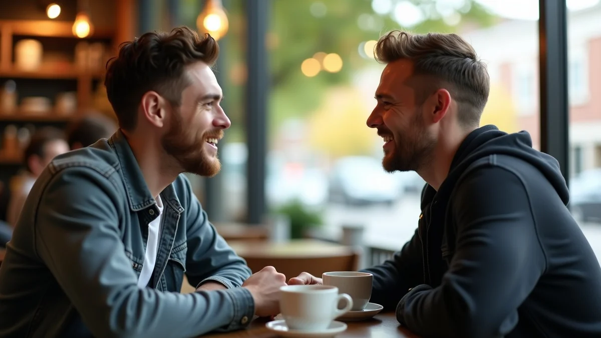 Online Dating for Gay Singles in Indianapolis - editorial photograph