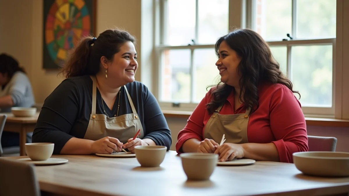 Meeting Plus-Size Singles in Raleigh - editorial photograph