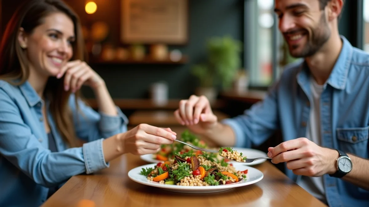 Dating Apps for Vegetarians: Finding Compatible Values and Lifestyles - editorial photograph