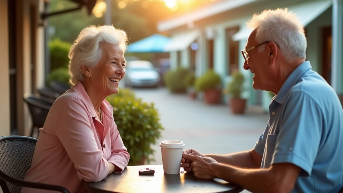 Dating Over 50 in Florida: Distance, Lifestyle, and Lasting Connections - editorial photograph